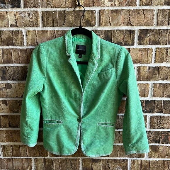 The Limited Jackets & Blazers - The Limited Vibrant Green Blazer
